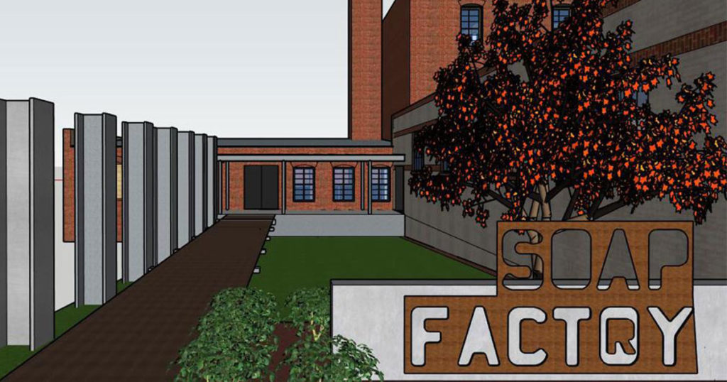 Soap Factory Building Rendering