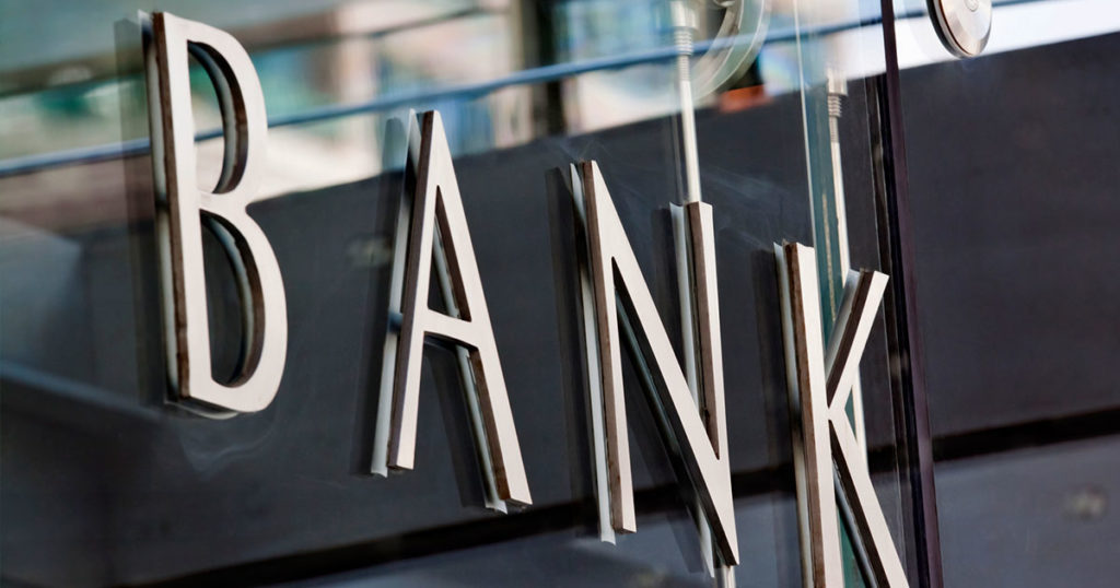 Bank Sign