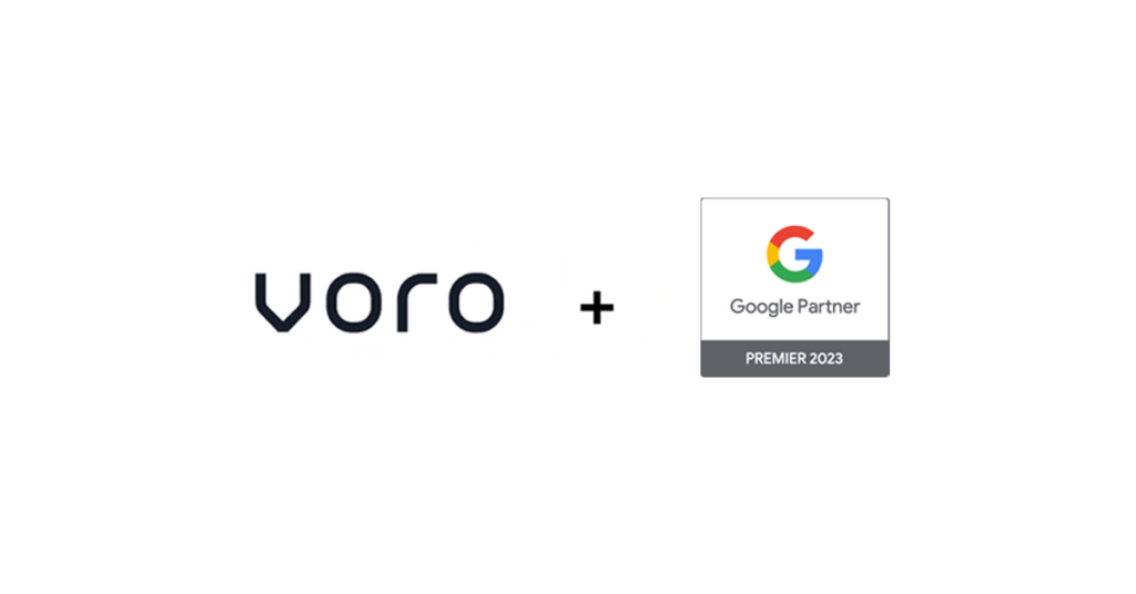 Voro Google Premier Partner 2023
